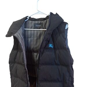 Burberry Black Label Puffer Full-Zip Vest